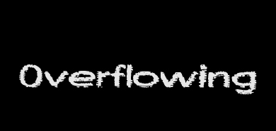 Overflowing